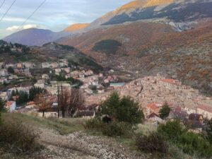 Veduta di Scanno da Cardella